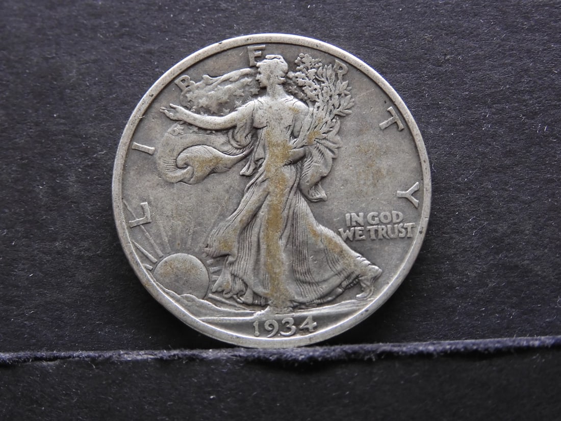 1934 Walking Liberty Half Dollar: 1934 Walking Liberty Half Dollar