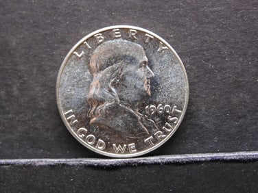 1960 Franklin Half Dollar