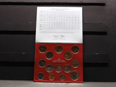 2012-D United States Mint Uncirculated Coin Set. 14 Coins.