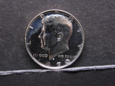 1970-S Proof KEY DATE 40% Silver Kennedy Half Dollar