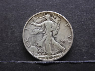 1945-D Walking Liberty Half Dollar