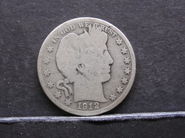 1912-D Barber Half Dollar