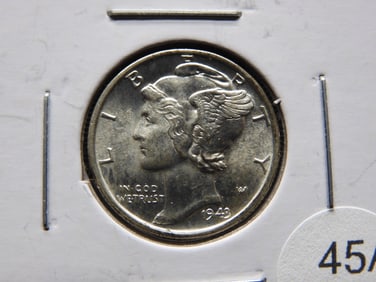 1943 Mercury Dime.