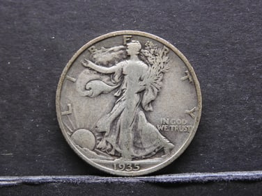 1935 Walking Liberty Half Dollar