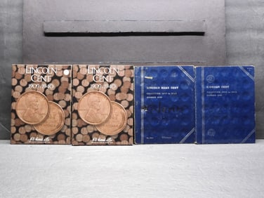 1909-1940 Lincoln Cents. 4 Partial Sets.  139 Coins Total.