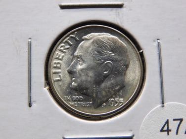 1955-S Roosevelt Dime.