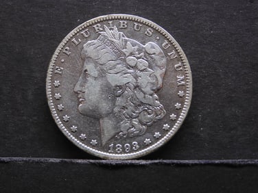 1893-O BIG KEY DATE Morgan Silver Dollar