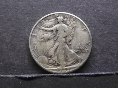 1942 Walking Liberty Half Dollar