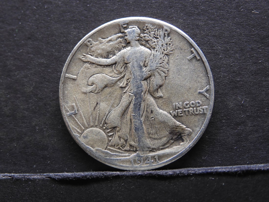 1941 Walking Liberty Half Dollar: 1941 Walking Liberty Half Dollar
