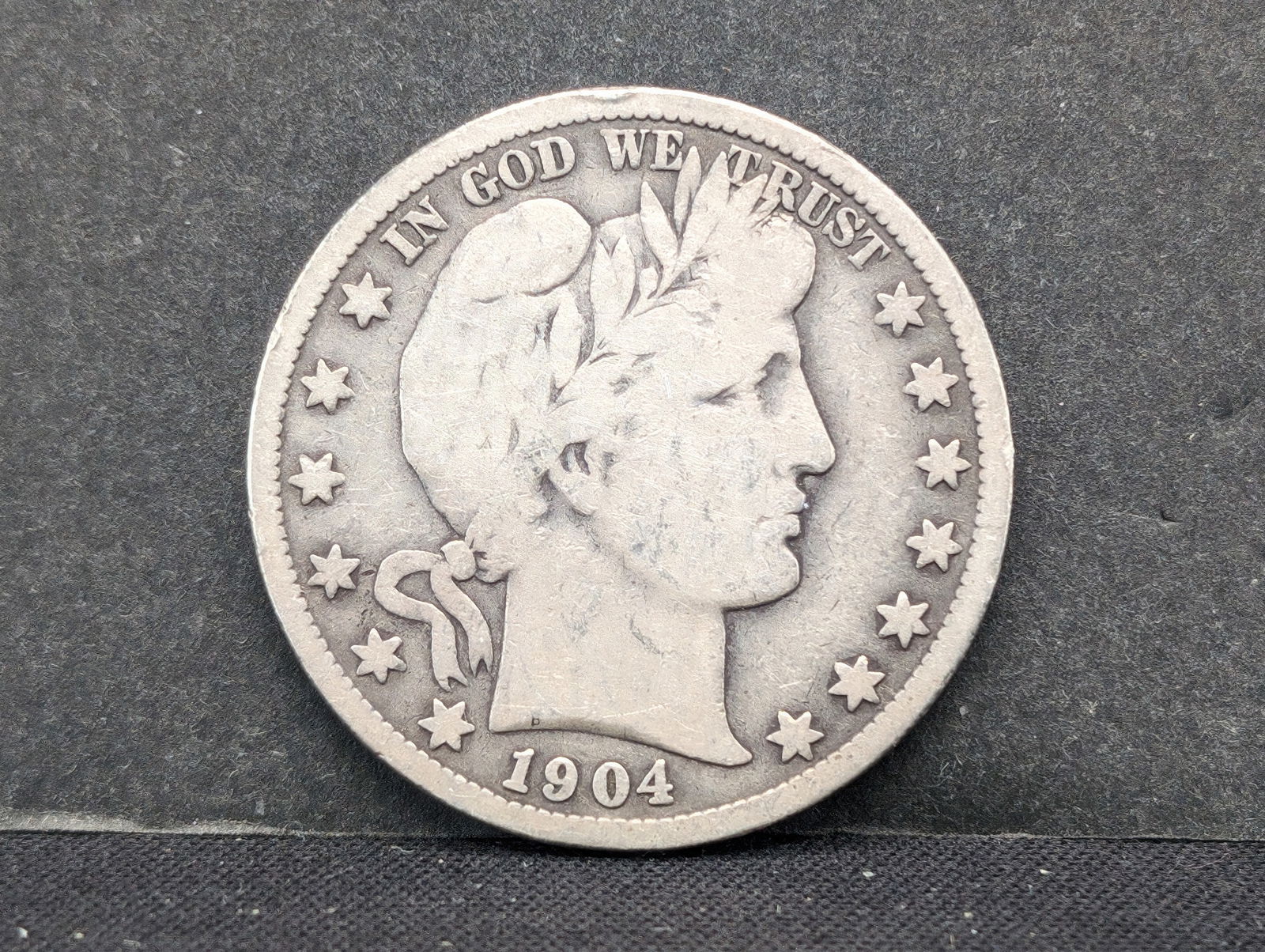 1904-S Key Date United States Barber Half Dollar. (1 of 2)