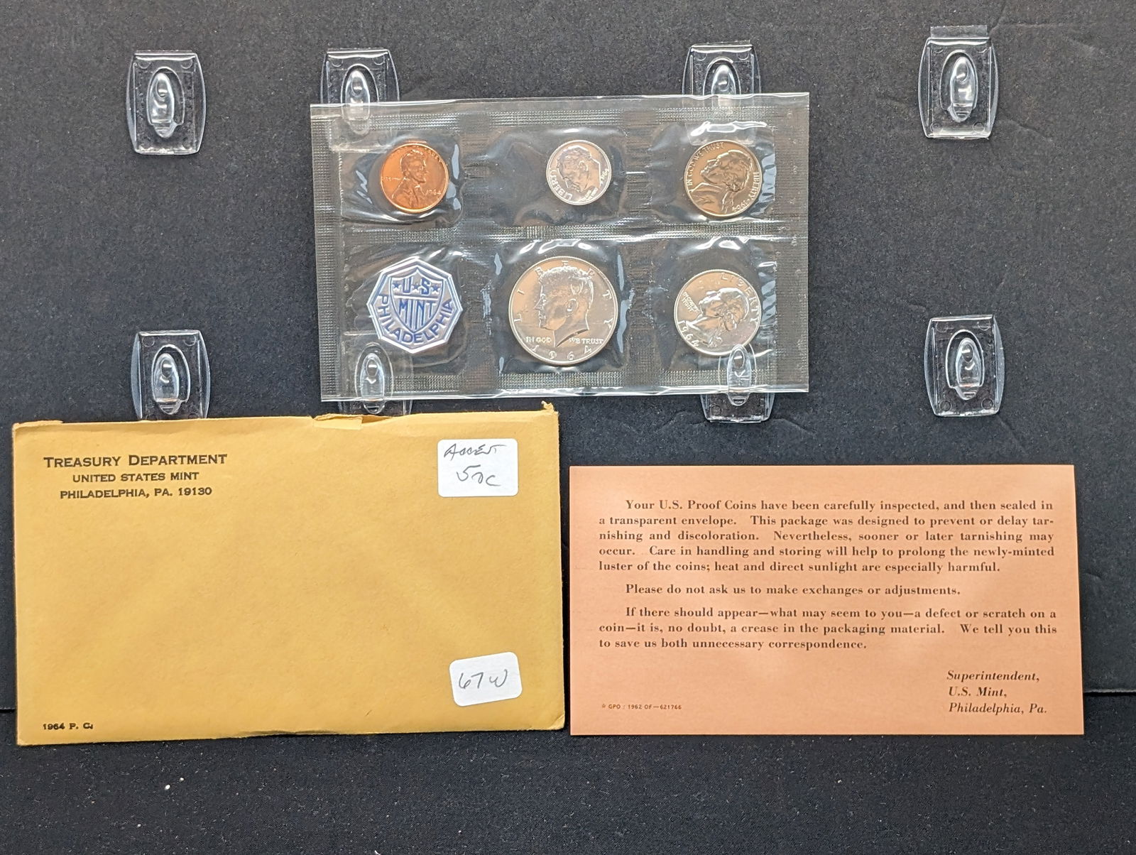 1964-P U.S. Mint Silver Proof Set (1 of 3)