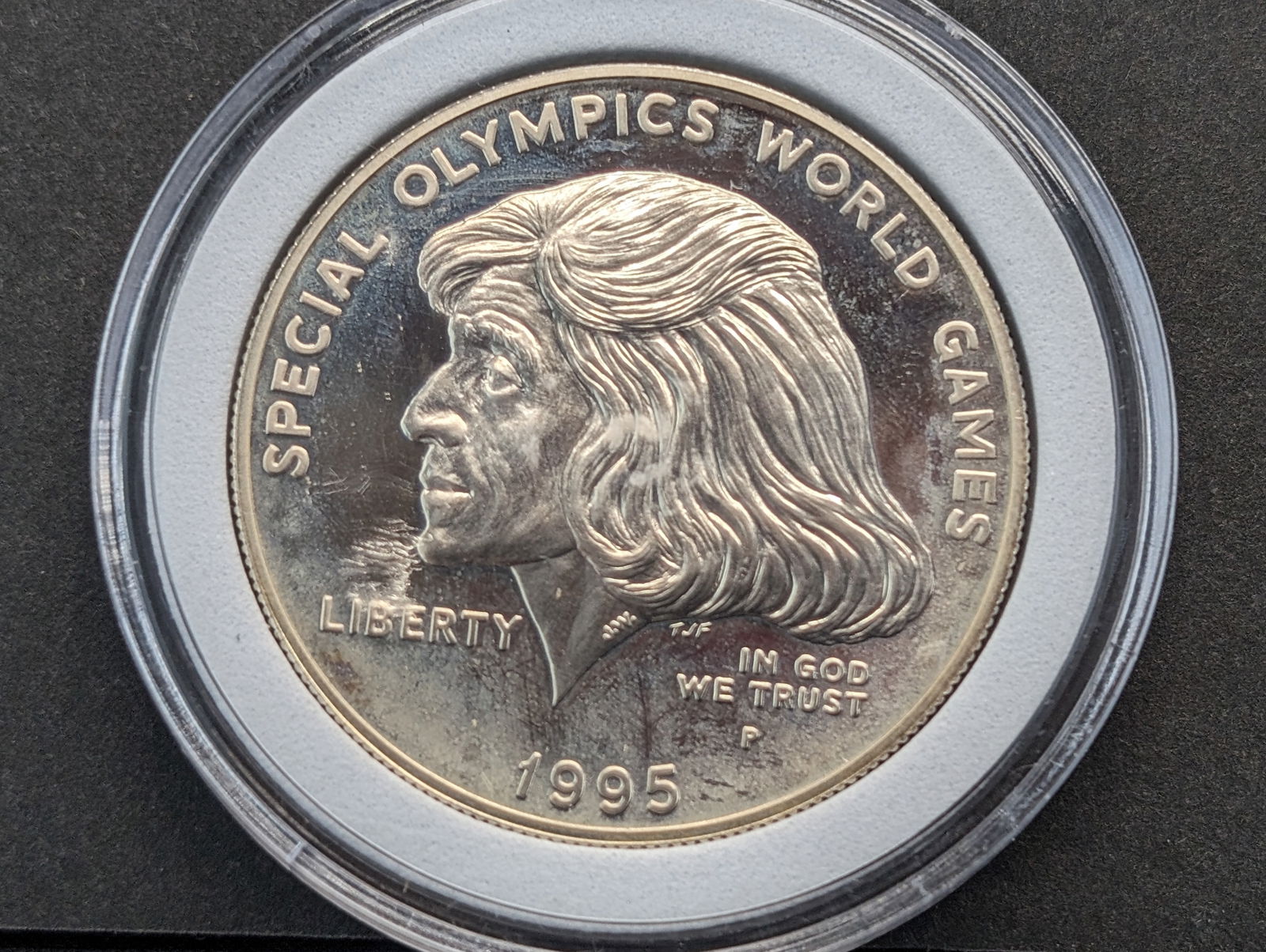 1995-P U.S. Special Olympics Silver Dollar- MS (1 of 2)
