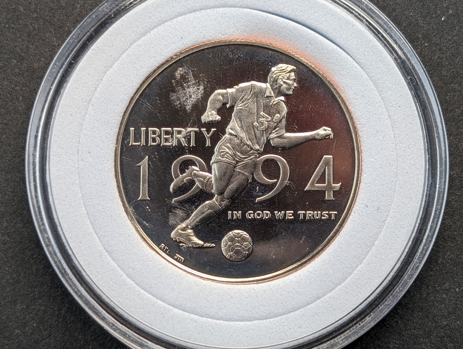 1994-P U.S. World Cup Clad Half Dollar (1 of 2)