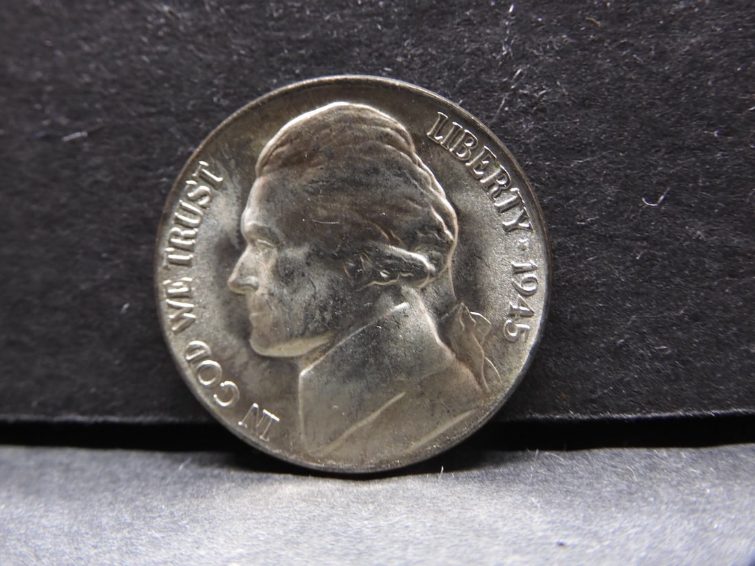 1945-P Jefferson Silver Nickel *Wartime Nickel* (1 of 2)
