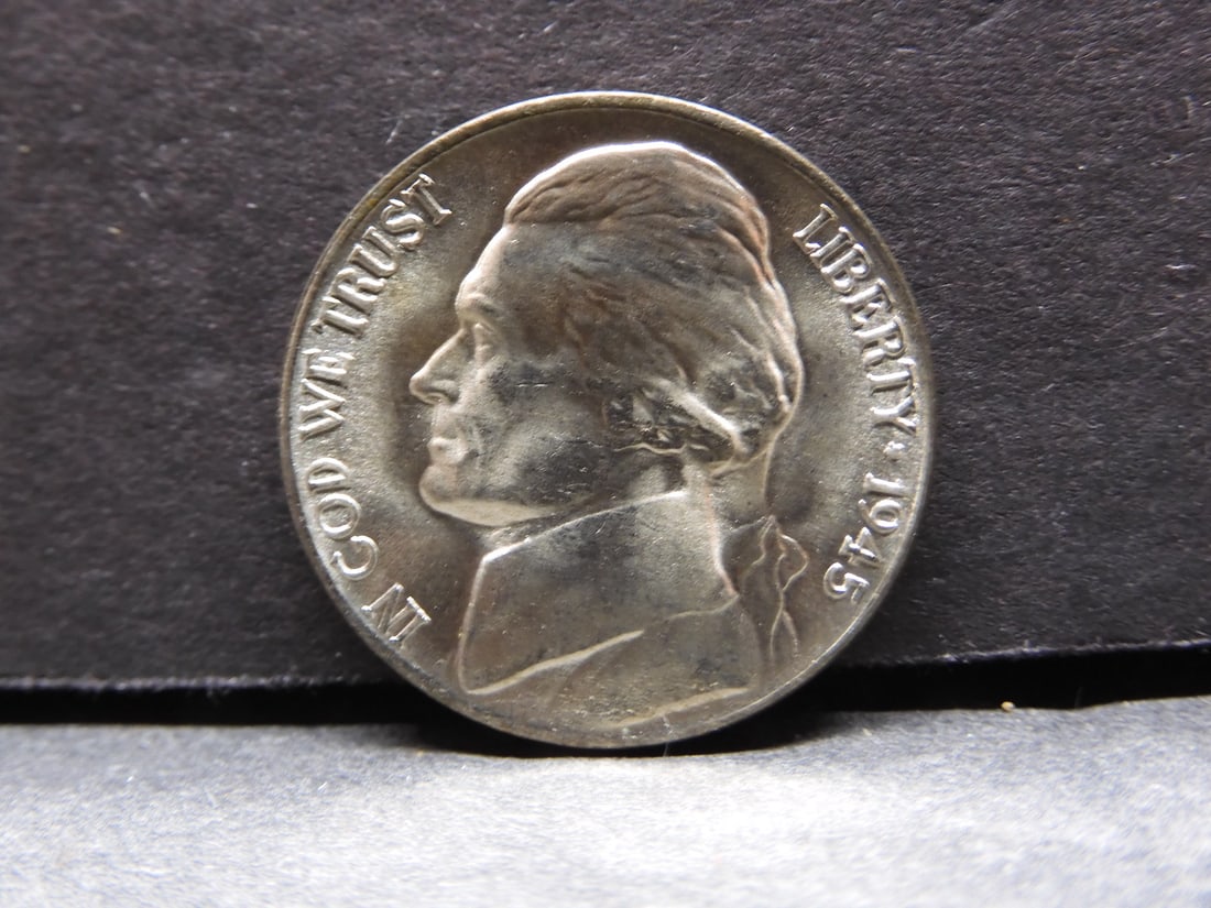 1945-P Jefferson Silver Nickel *Wartime Nickel* (1 of 2)