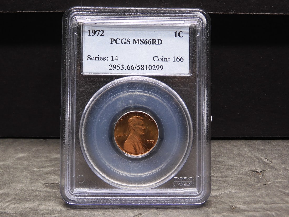 1972 Lincoln Cent - PCGS MS66RD (1 of 4)