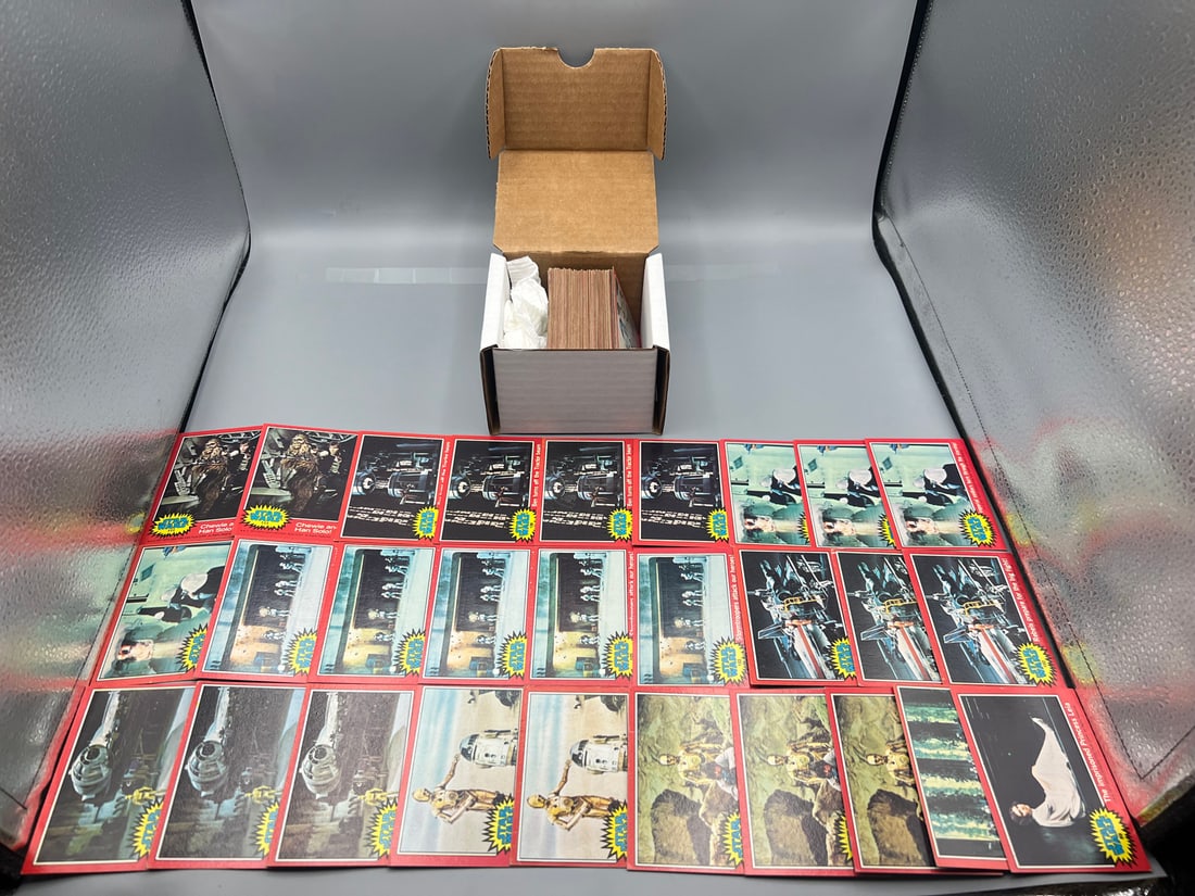 1977 Topps Star Wars series 2, 113 cards (1 of 3)