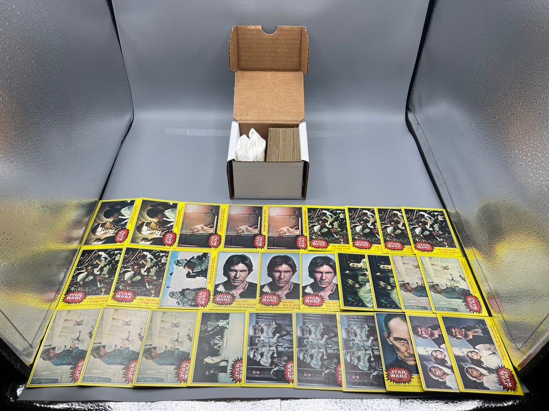1977 Topps Star Wars series 3, 121 cards (1 of 3)