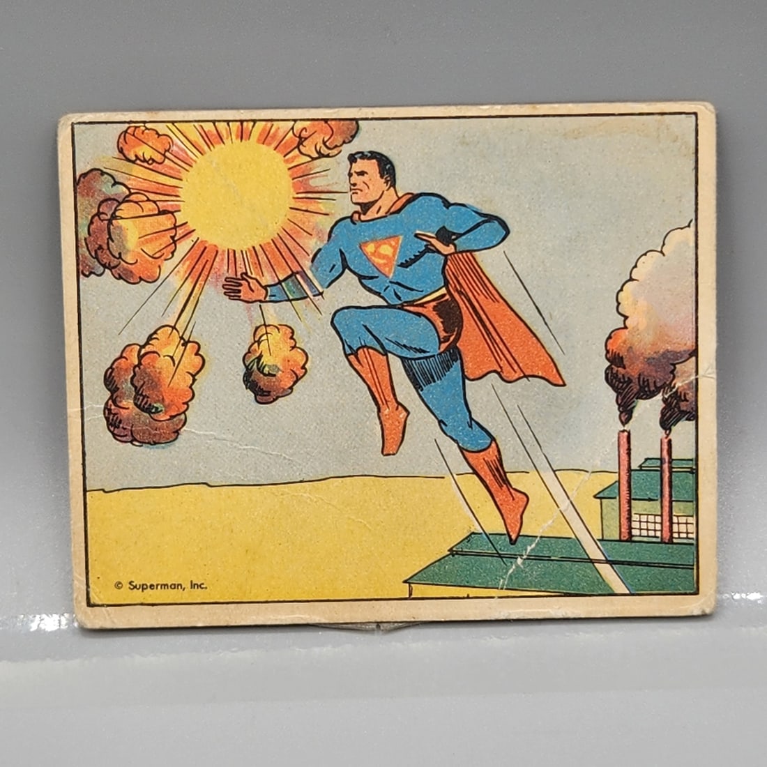 1940 Gum Superman #51 Tough High Number: 1940 Gum Superman #51 Tough High Number