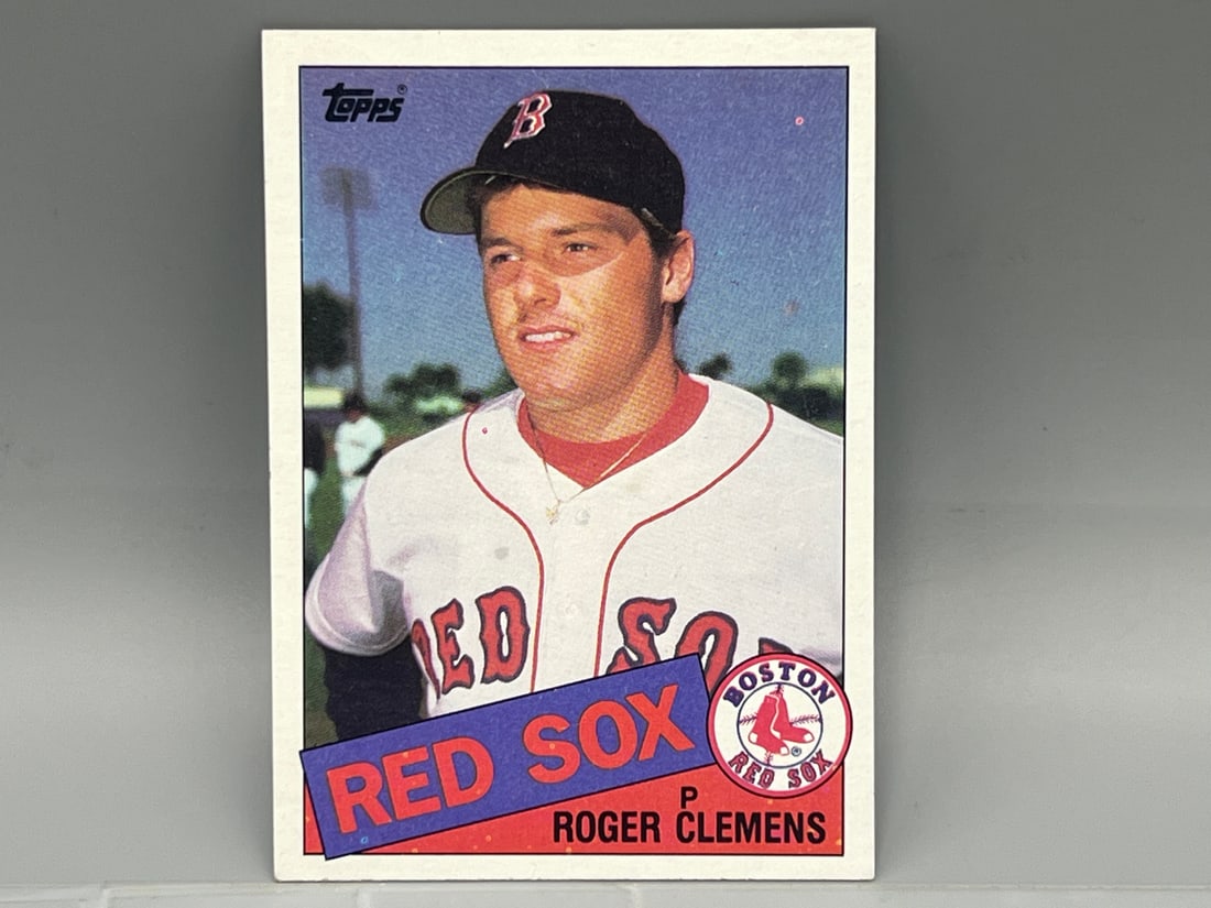 1985 Topps Roger Clemens RC #181: 1985 Topps Roger Clemens RC #181