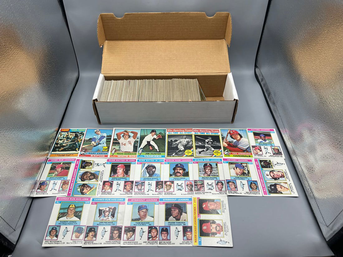1976 Topps Baseball lot, in order no duplicates - some stars included - Varying Conditions (1 of 4)