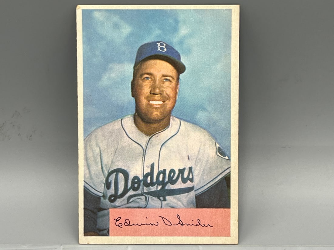 1954 Bowman Duke Snider #170 - Tough card: 1954 Bowman Duke Snider #170 - Tough card