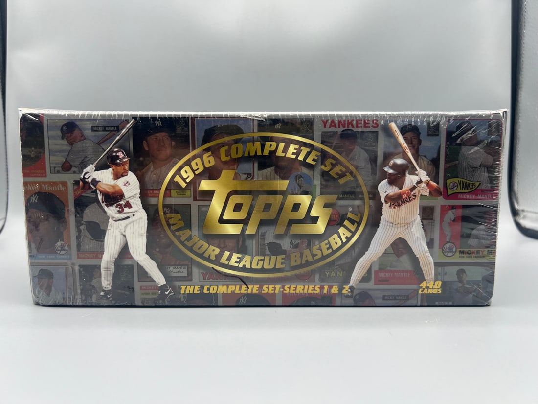 1996 Topps Series 1 & Series 2 Baseball Complete Sealed Set (1 of 3)