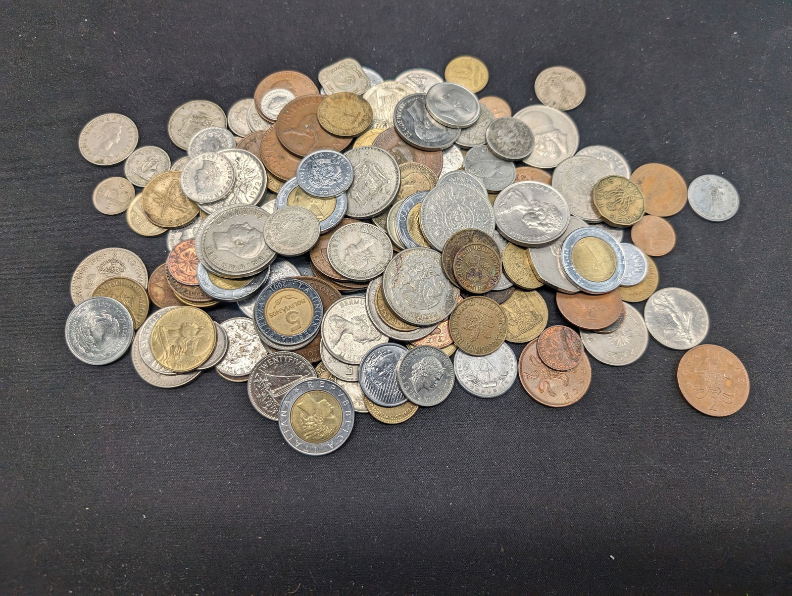 2 lbs. Assorted Foreign Coins (1 of 5)