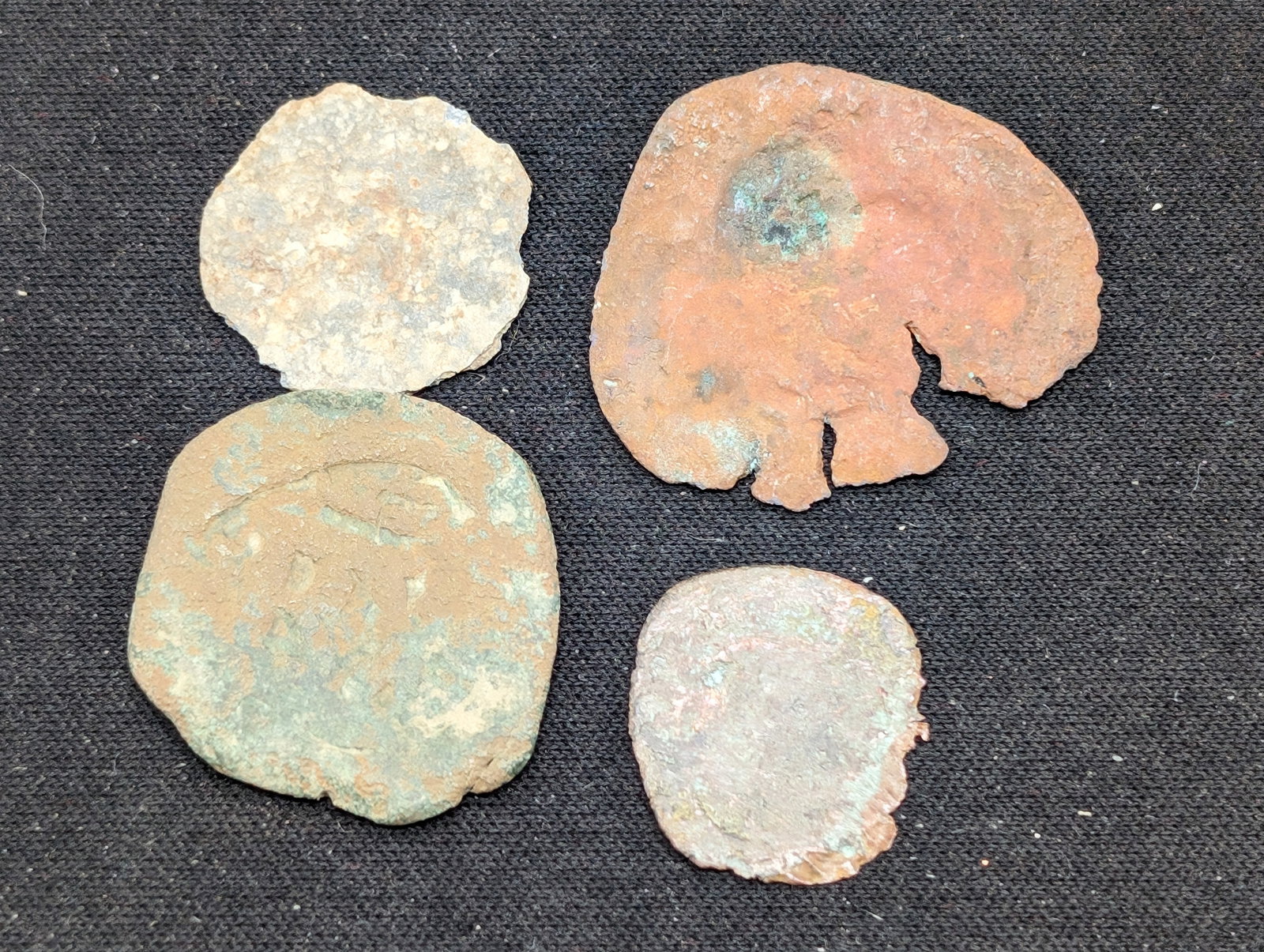 4, 1600-1700, Pirate Era Coins, Over 300 Years Old!: 4, 1600-1700, Pirate Era Coins, Over 300 Years Old!