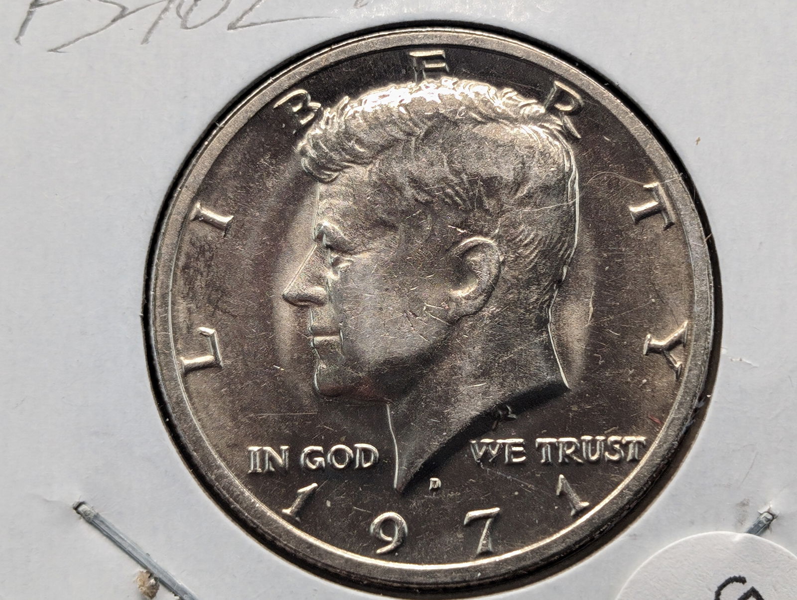 1971-D CH BU Kennedy Half Dollar (1 of 3)