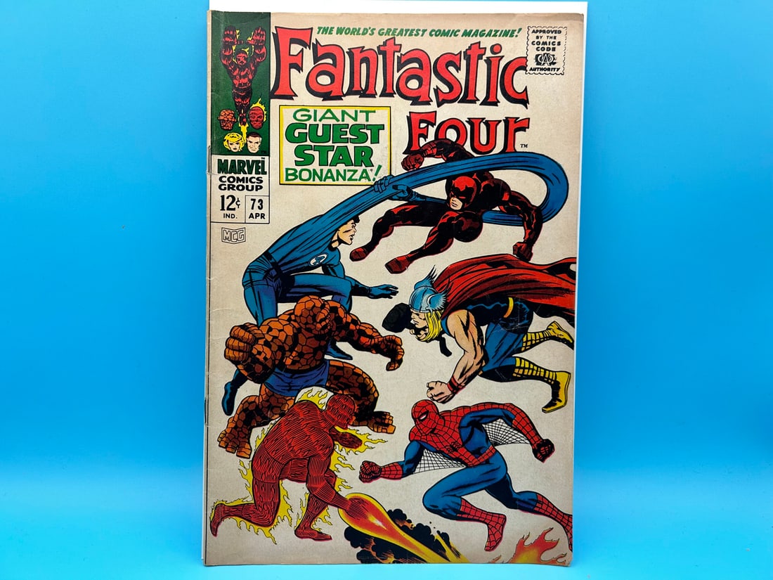 Fantastic Four #73 - Spider-Man, Thor, Daredevil Crossover (1 of 4)