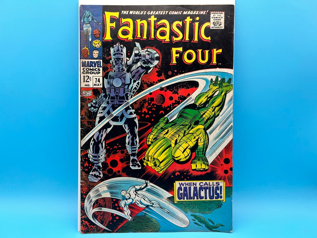 Fantastic Four #74 - Galactus, Silver Surfer (1 of 4)