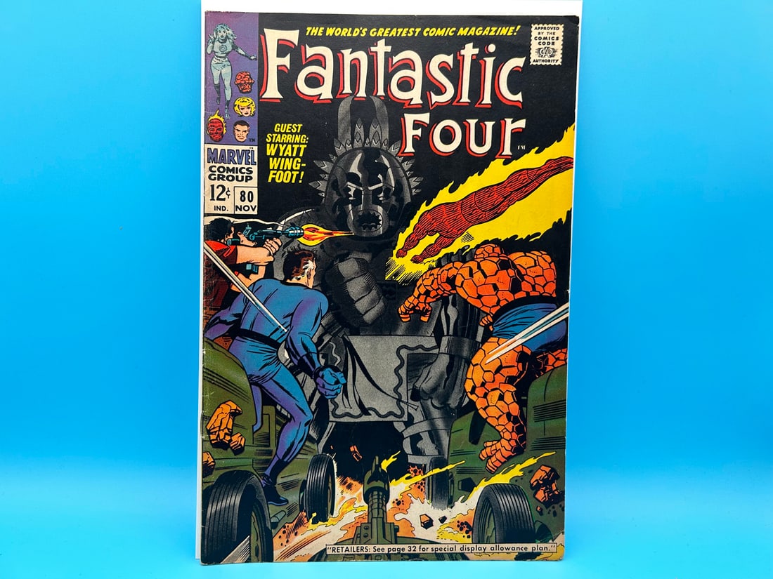 Fantastic Four #80 - 1st app of Tomazooma (1 of 4)