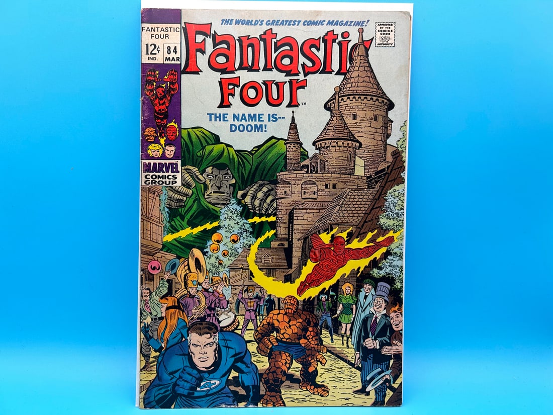 Fantastic Four #84 - Jack Kirby Dr Doom cover (1 of 4)