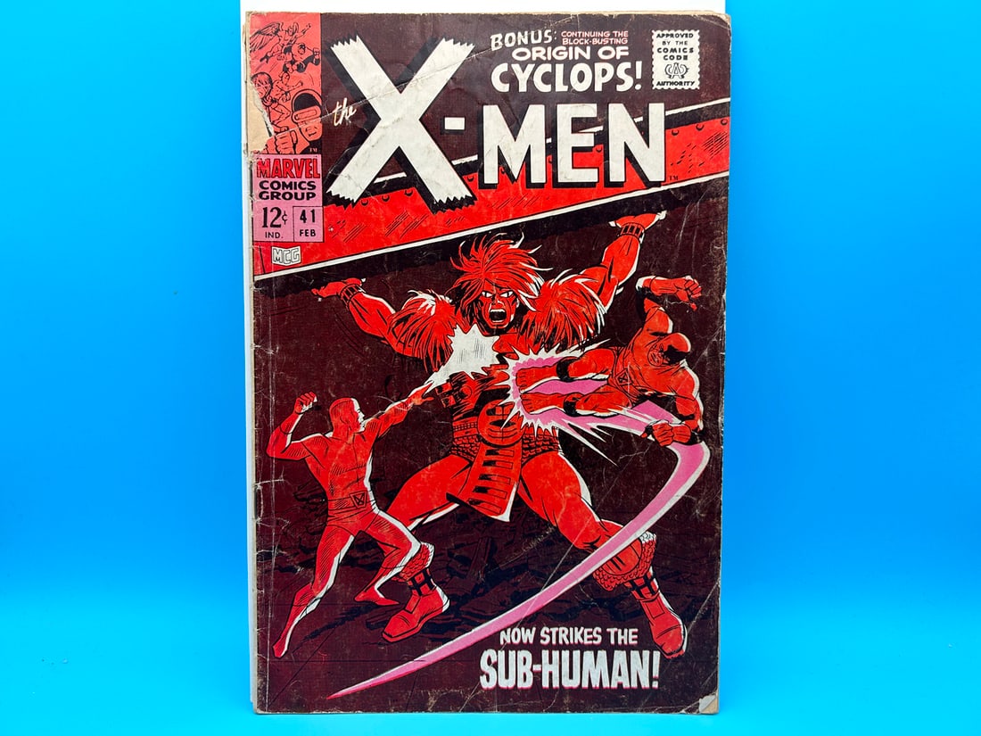 The X-Men #41 - Origin of Cyclops continued - 1st app of Grotesk (1 of 7)