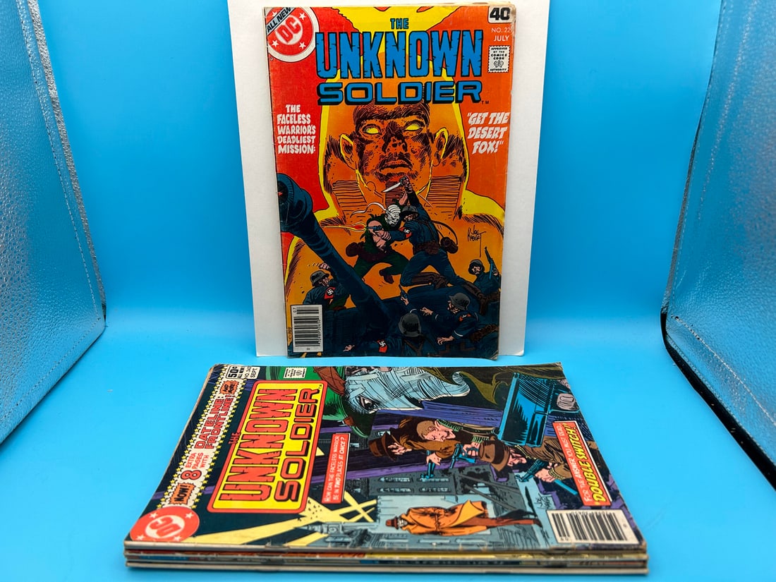 Lot of (7) Assorted The Unknown Soldier Comic Books - Varying Conditions (1 of 7)
