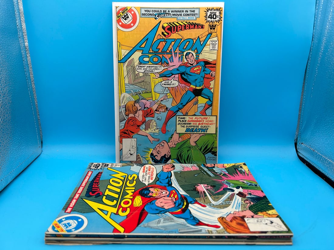 Lot of (6) Assorted Superman & Wonder Woman Comic Books - Varying Conditions (1 of 7)