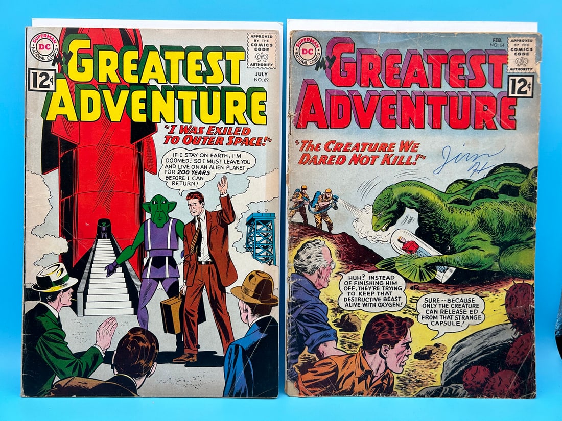 My Greatest Adventure #69 & #64: My Greatest Adventure #69 & #64