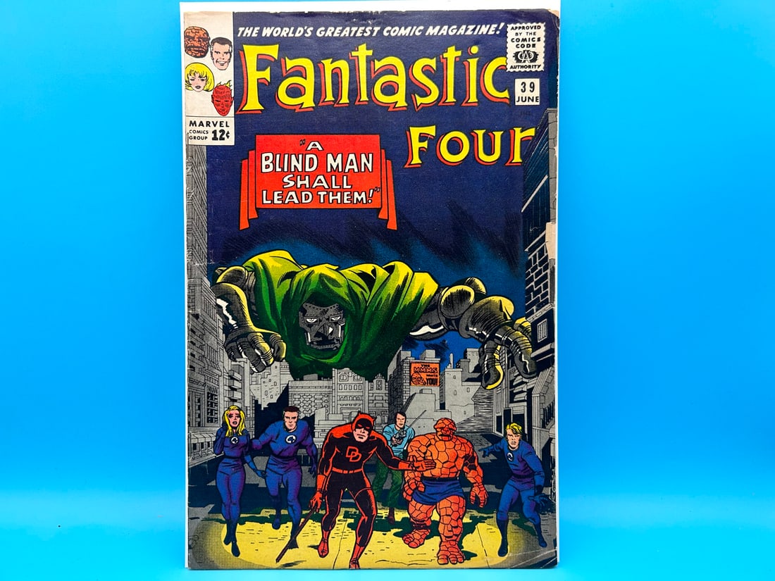 Fantastic Four #39 - Daredevil and Doctor Doom (1 of 4)
