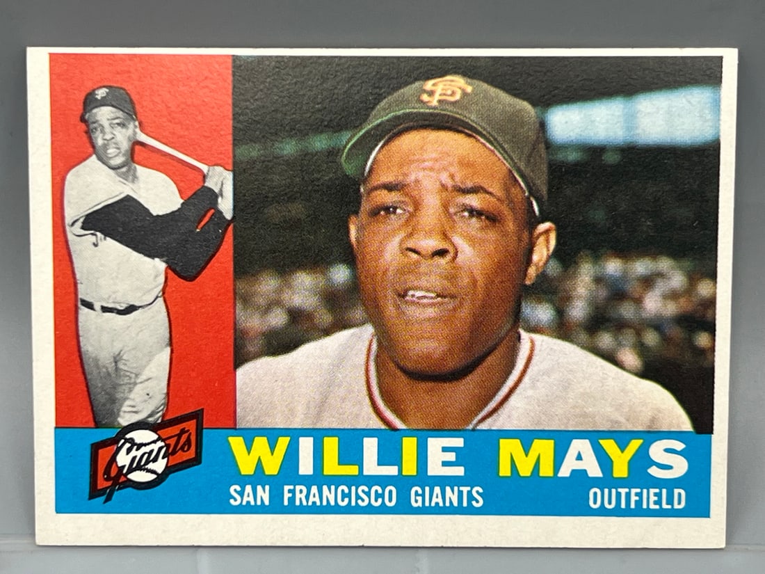 1960 Topps #200 Willie Mays (HOF) / Giants (1 of 3)