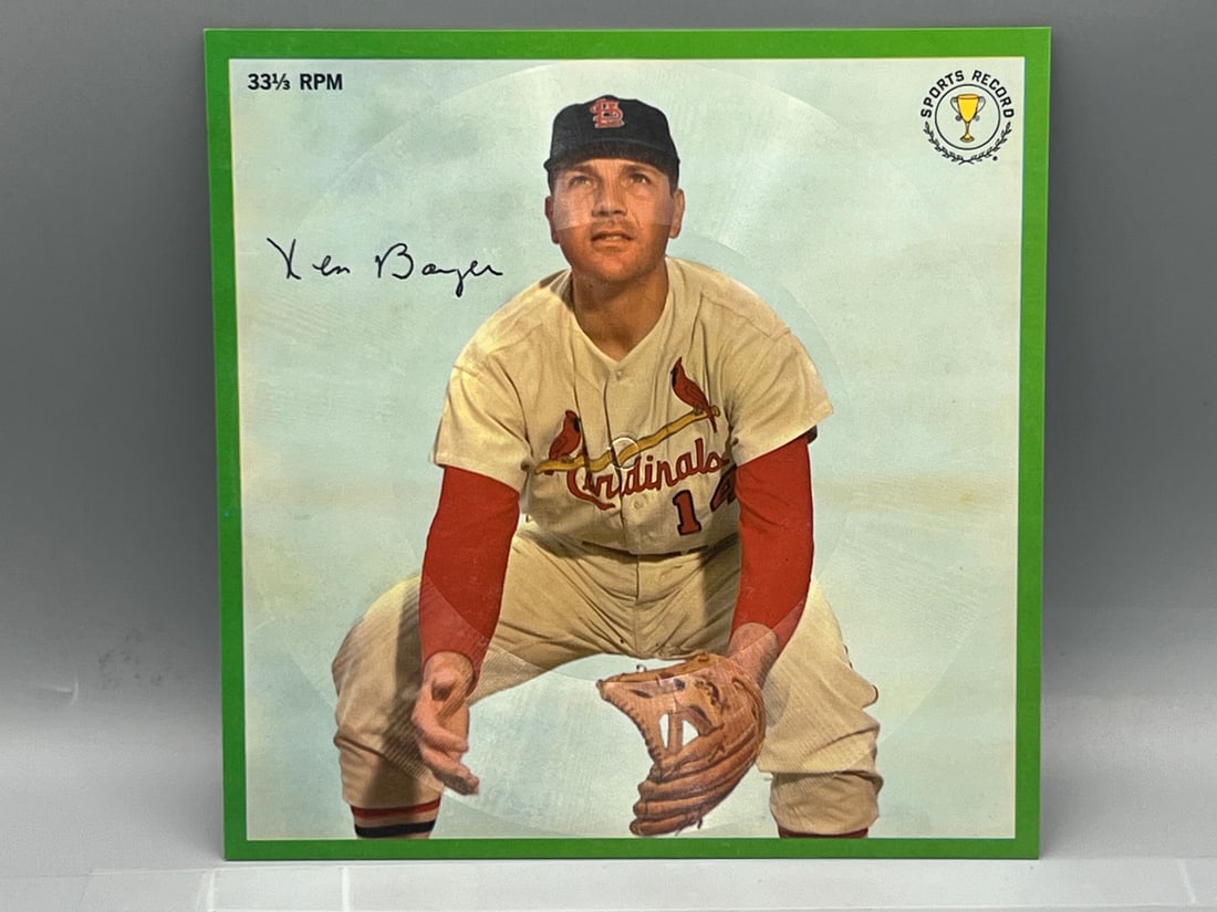 1964 Auravision Records Ken Boyer 33 1/3 RPM Unpunched - Appears to be higher grade (1 of 2)