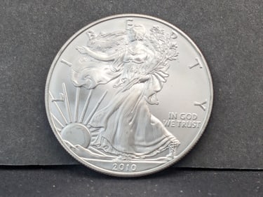 2010 GEM Silver Eagle