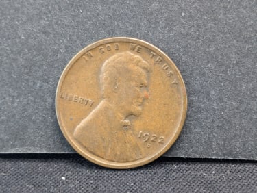 1922-D Lincoln. Strong date and a semi-key.