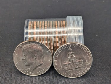 (20) 1976-P Bicentennial Clad Kennedy Half Dollars