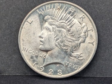 1923 Silver Peace Dollar