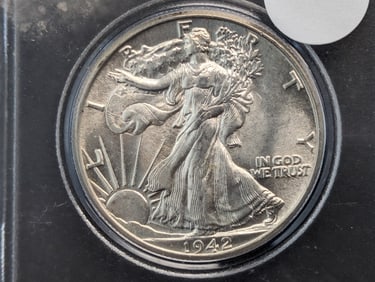 1942 Walking Liberty Half Dollar MS