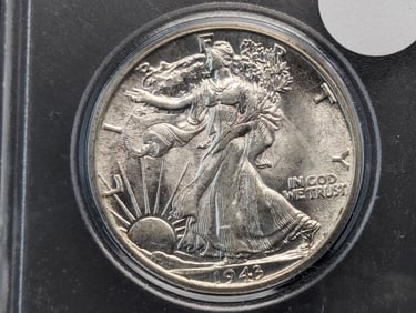 1943 Walking Liberty Half Dollar MS