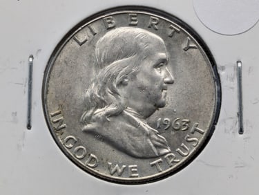 1963-D Franklin Half Dollar