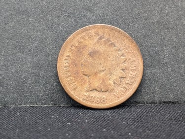 1868 Indian Head Cent