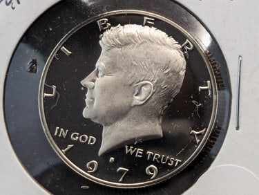 1979-S Proof Clad Type I Kennedy Half Dollar